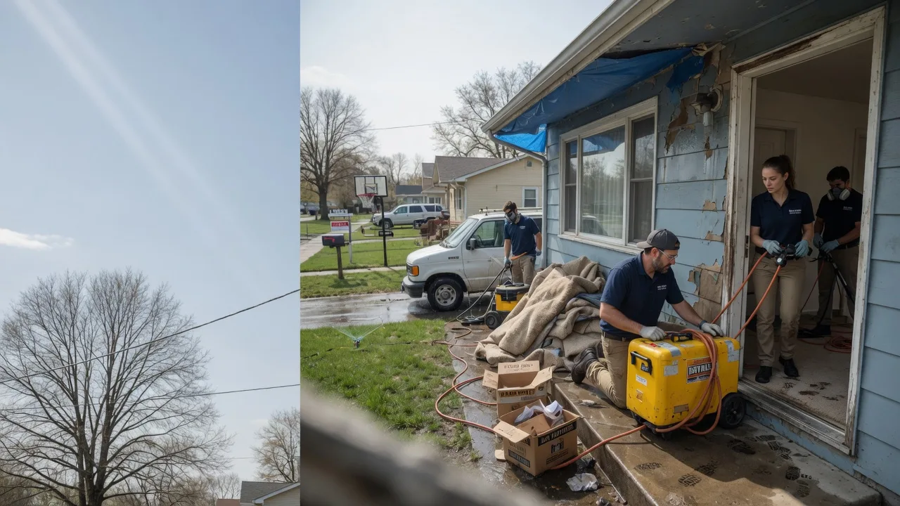 Basement Flood Cleanup in Ladonia, TX near me